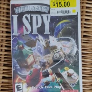 NWT- Ultimate I Spy Wii Game